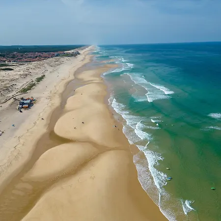 Maison Mitoyenne A 200m De La Avec Parking - Fr-1-319-186 Prázdninový dům Biscarrosse-Plage